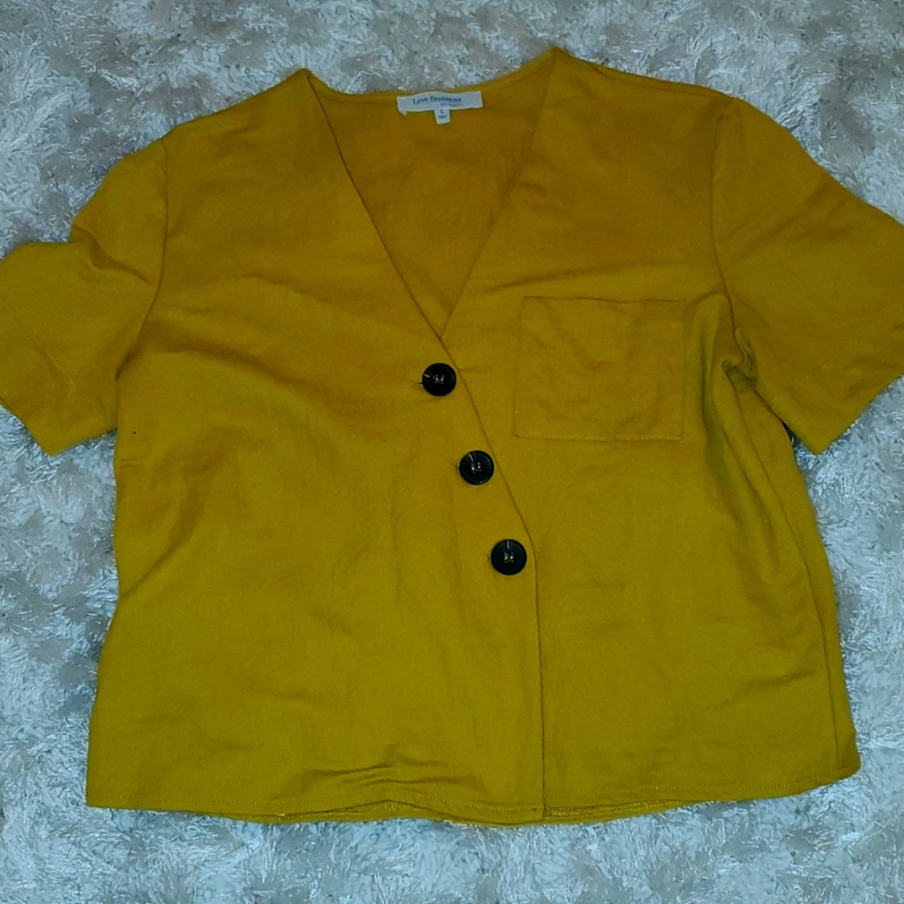 Love Encounter Crop Blouse